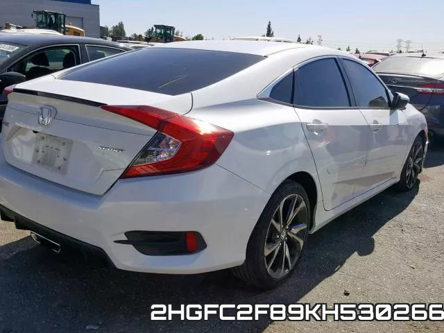 2HGFC2F89KH530266 фото 5