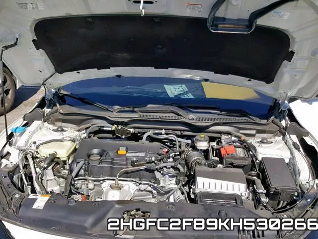 2HGFC2F89KH530266 фото 8