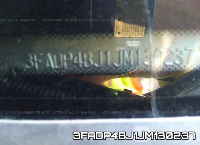 3FADP4BJ1JM130237 фото 10