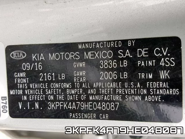 3KPFK4A79HE048087 фото 2