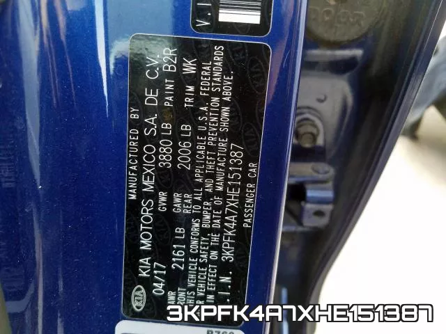 3KPFK4A7XHE151387 фото 2