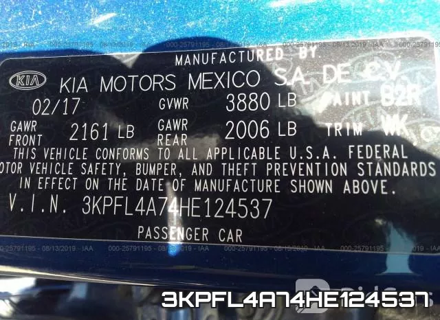 3KPFL4A74HE124537 фото 10