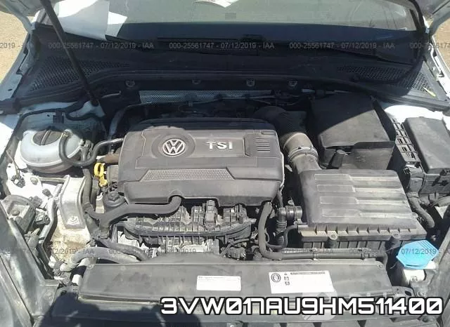 3VW017AU9HM511400 фото 2