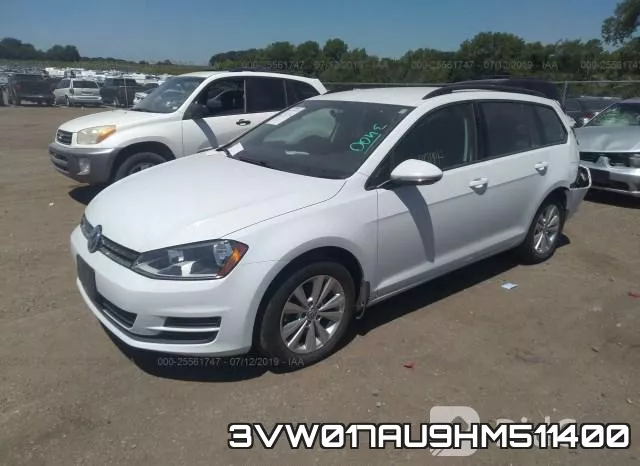 3VW017AU9HM511400 фото 3