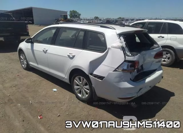 3VW017AU9HM511400 фото 4
