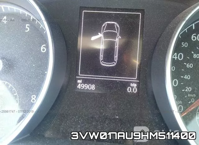 3VW017AU9HM511400 фото 8