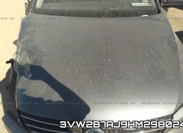 3VW2B7AJ9HM298024 фото 2