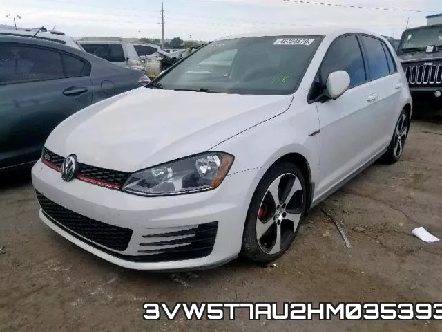 3VW5T7AU2HM035393 фото 3