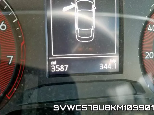 3VWC57BU8KM103901 фото 9