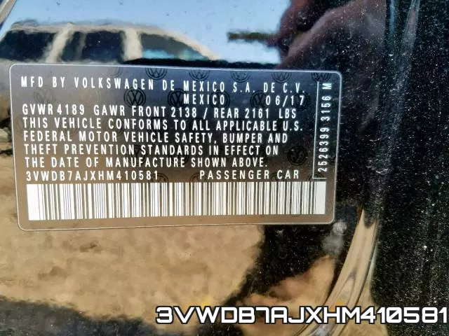 3VWDB7AJXHM410581 фото 2