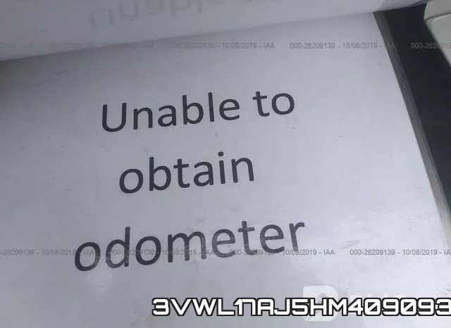3VWL17AJ5HM409093 фото 8