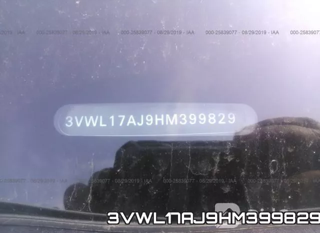 3VWL17AJ9HM399829 фото 10
