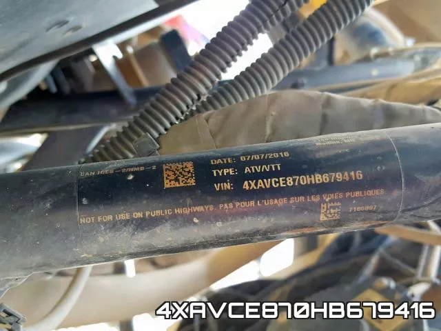 4XAVCE870HB679416 фото 2