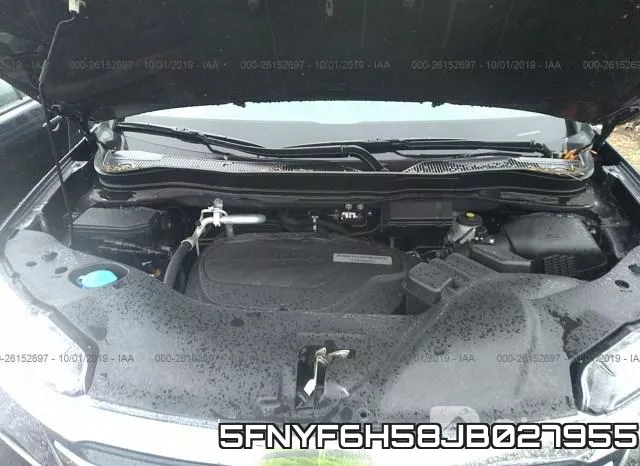 5FNYF6H58JB027955 фото 2
