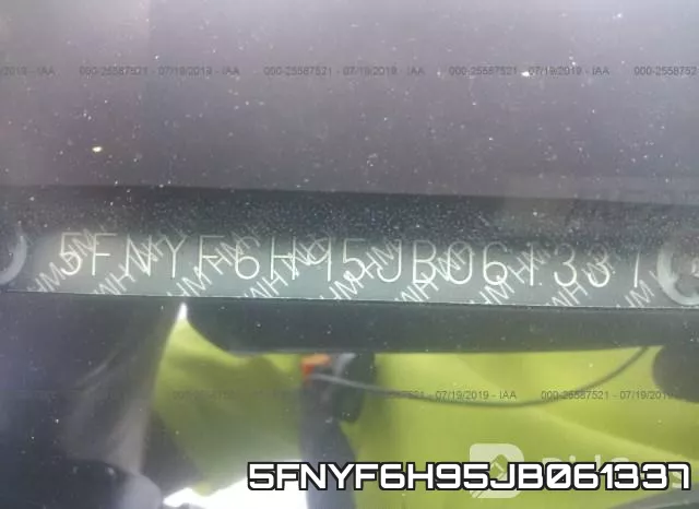 5FNYF6H95JB061337 фото 10