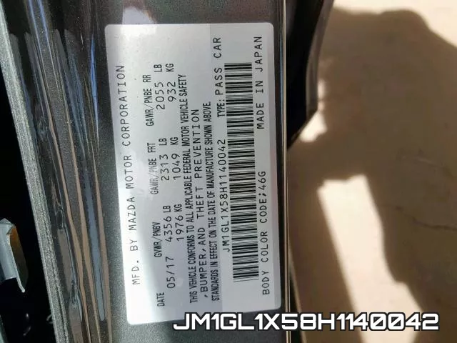 JM1GL1X58H1140042 фото 2