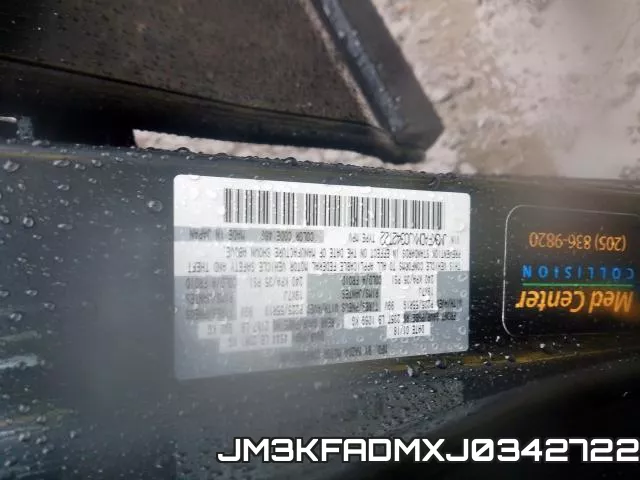 JM3KFADMXJ0342722 фото 2