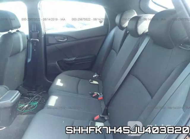 SHHFK7H45JU403820 фото 9