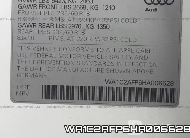 WA1C2AFP6HA006628 фото 10
