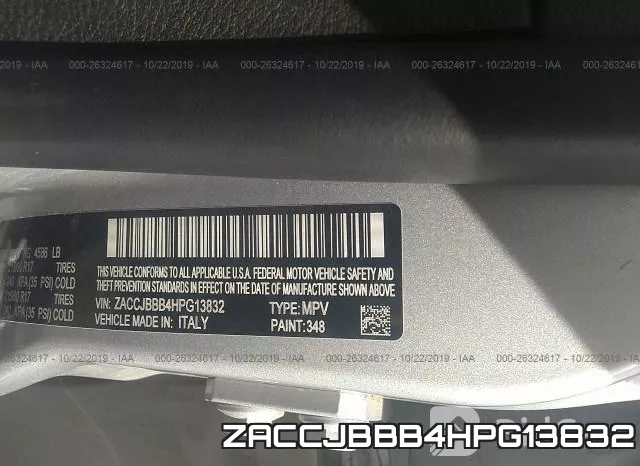 ZACCJBBB4HPG13832 фото 10