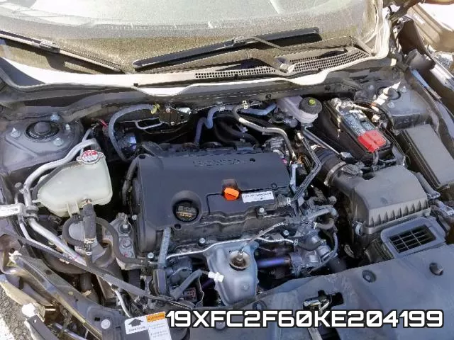 19XFC2F60KE204199 фото 8