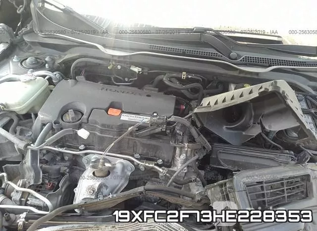 19XFC2F73HE228353 фото 2