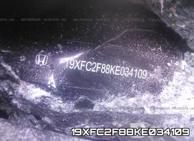 19XFC2F88KE034109 фото 10