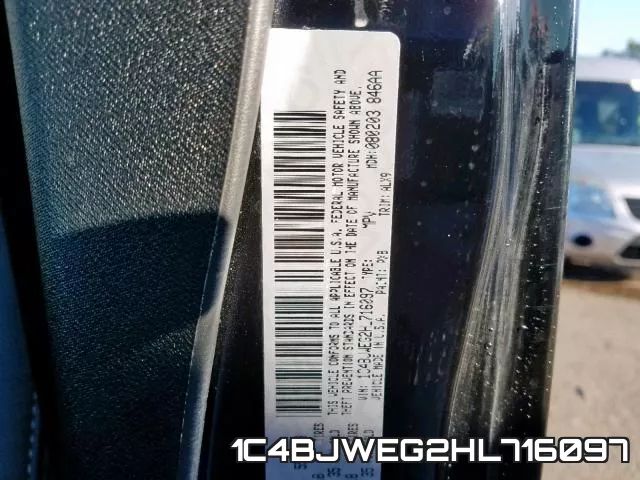 1C4BJWEG2HL716097 фото 2