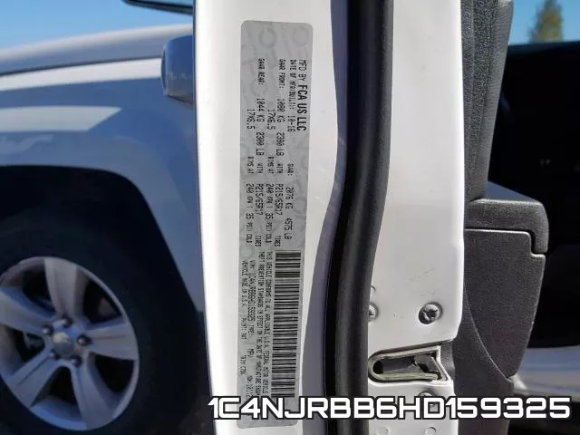 1C4NJRBB6HD159325 фото 2