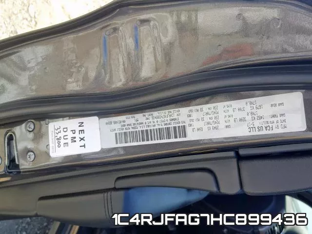 1C4RJFAG7HC899436 фото 2