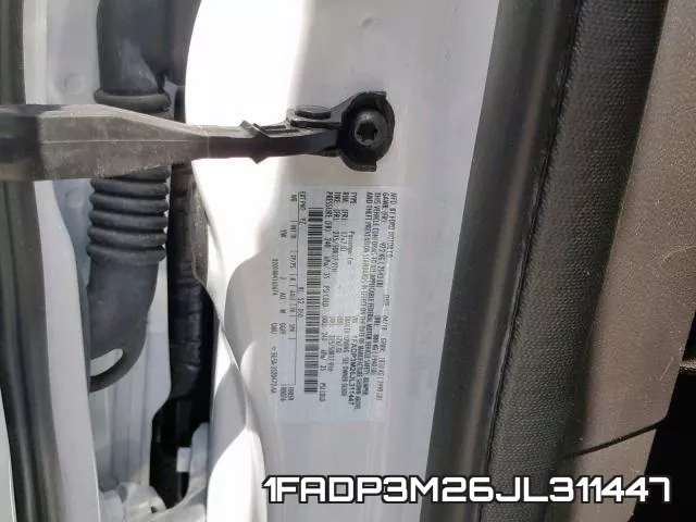 1FADP3M26JL311447 фото 2