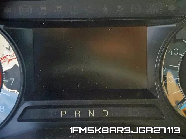 1FM5K8AR3JGA27113 фото 9