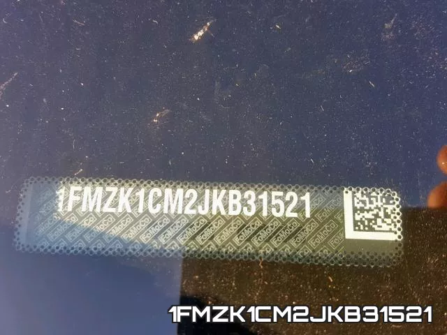 1FMZK1CM2JKB31521 фото 2
