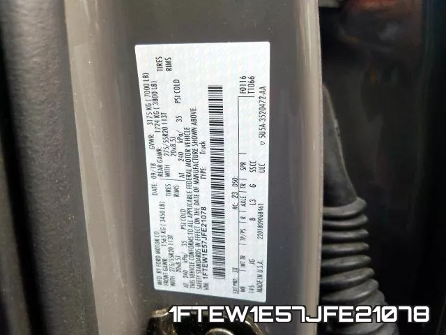 1FTEW1E57JFE21078 фото 2