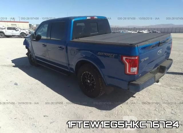 1FTEW1EG5HKC76724 фото 4