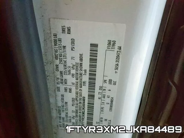 1FTYR3XM2JKA84489 фото 2