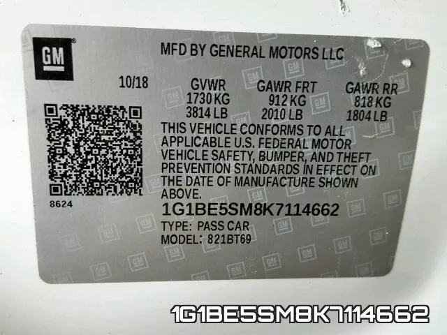1G1BE5SM8K7114662 фото 2