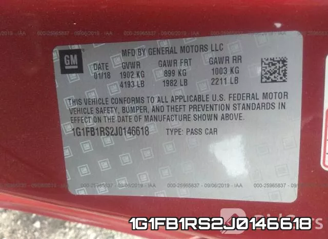 1G1FB1RS2J0146618 фото 10