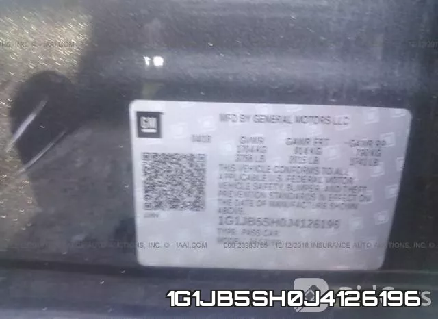 1G1JB5SH0J4126196 фото 10