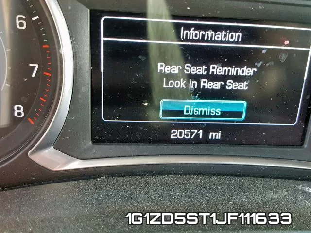 1G1ZD5ST1JF111633 фото 9