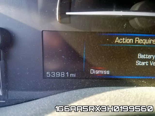 1G6AA5RX3H0199560 фото 8