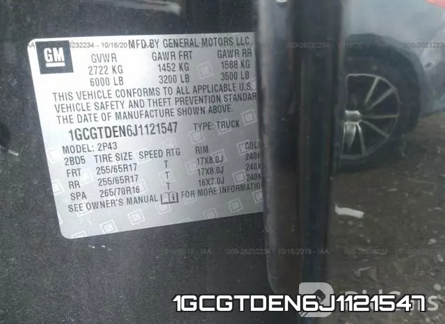 1GCGTDEN6J1121547 фото 10