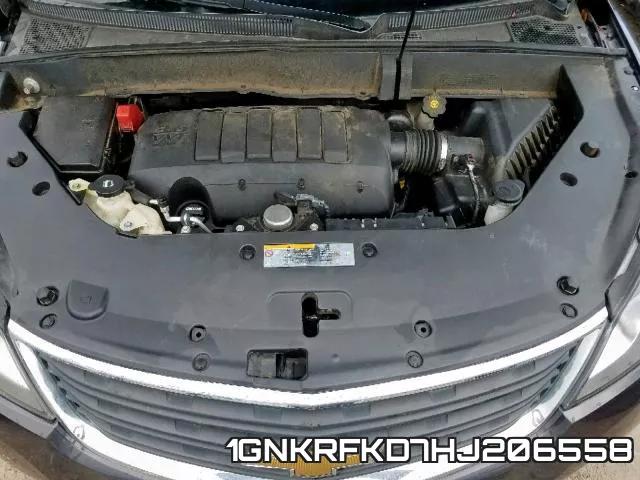 1GNKRFKD7HJ206558 фото 8