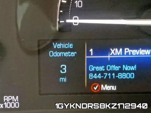 1GYKNDRS8KZ172940 фото 9
