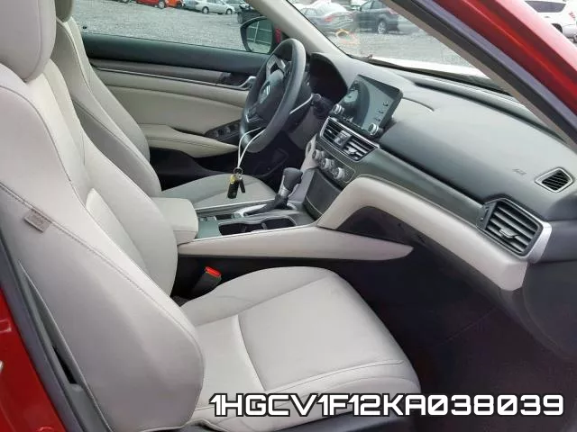1HGCV1F12KA038039 фото 6