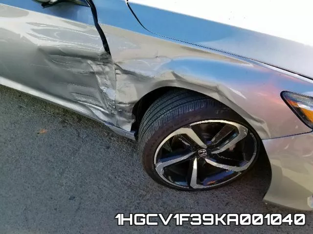 1HGCV1F39KA001040 фото 10