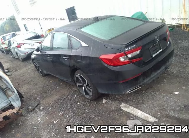 1HGCV2F36JA029284 фото 4