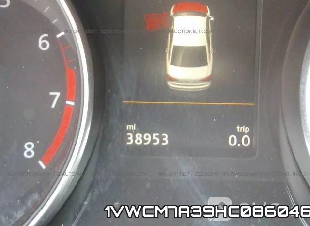 1VWCM7A39HC086046 фото 8