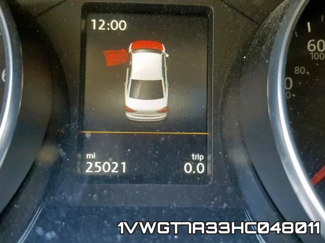 1VWGT7A33HC048011 фото 9