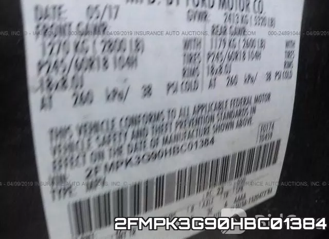 2FMPK3G90HBC01384 фото 10